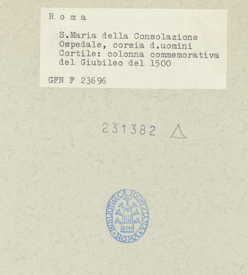 Rückseite von bh231382_recto