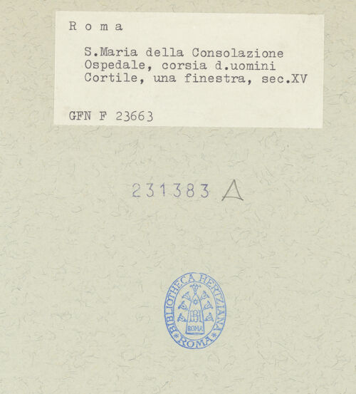 Rückseite von bh231383_recto