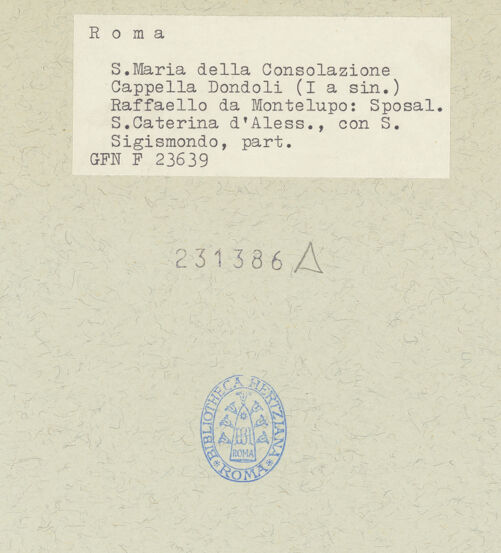 Rückseite von bh231386_recto