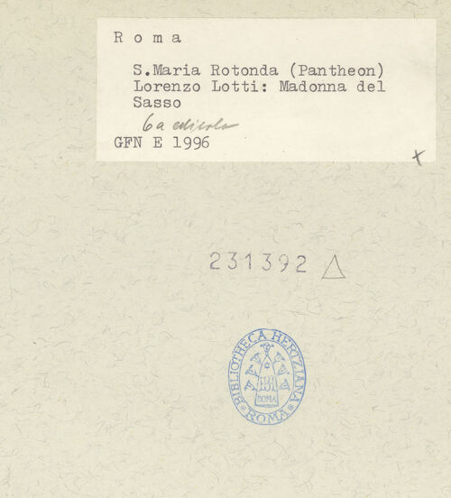 Rückseite von bh231392_recto