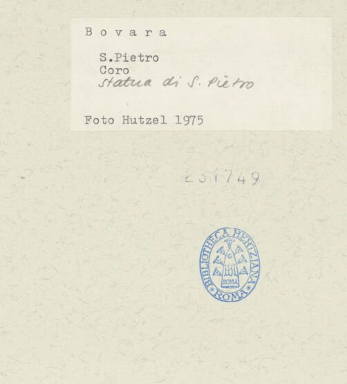 Rückseite von bh231749_recto