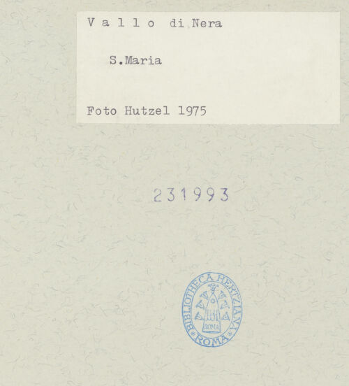 Rückseite von Getty Research Institute [https://www.deutsche-digitale-bibliothek.de/content/lizenzen/rv-ez/] Santa Maria - Rechte Seitenfassade und Campanile, bh231993_recto. Foto: Hutzel, Max.