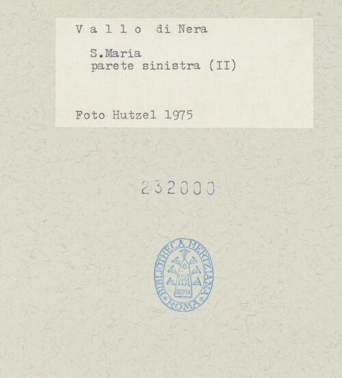 Rückseite von Getty Research Institute [https://www.deutsche-digitale-bibliothek.de/content/lizenzen/rv-ez/] Santa Maria - Rechte Langhauswand, Teilansicht, bh232000_recto. Foto: Hutzel, Max.