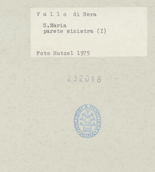 Rückseite von Getty Research Institute [https://www.deutsche-digitale-bibliothek.de/content/lizenzen/rv-ez/] Santa Maria - Rechte Langhauswand, östlicher Abschnitt, Teilansicht, bh232018_recto. Foto: Hutzel, Max.