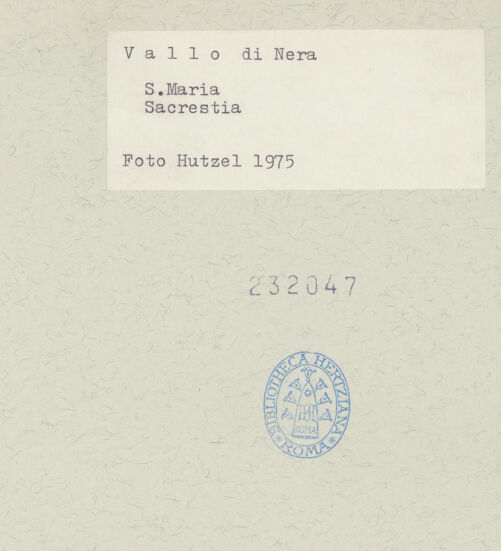 Rückseite von Getty Research Institute [https://www.deutsche-digitale-bibliothek.de/content/lizenzen/rv-ez/] Ausmalung der SakristeiKreuzigung Christi und die heiligen Antonius Abbas und Leonhard in gemalten Nischen - Detail: heiliger Leonhard, bh232047_recto. Foto: Hutzel, Max.