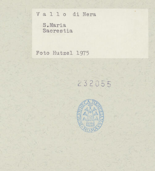 Rückseite von Getty Research Institute [https://www.deutsche-digitale-bibliothek.de/content/lizenzen/rv-ez/] Ausmalung der SakristeiAgnus Dei - Gesamtansicht, bh232055_recto. Foto: Hutzel, Max.