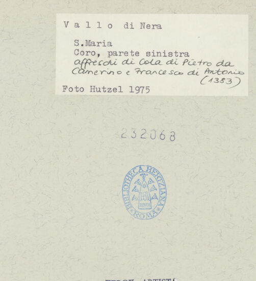 Rückseite von Getty Research Institute [https://www.deutsche-digitale-bibliothek.de/content/lizenzen/rv-ez/] Szenen aus dem Leben Mariens und Christi, Heilige und Propheten - Gesamtansicht, bh232068_recto. Foto: Hutzel, Max.