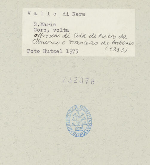 Rückseite von Getty Research Institute [https://www.deutsche-digitale-bibliothek.de/content/lizenzen/rv-ez/] Szenen aus dem Leben Mariens und Christi, Heilige und ProphetenEvangelisten, Kirchenväter und der heilige Bonaventura - Untersicht, bh232078_recto. Foto: Hutzel, Max.