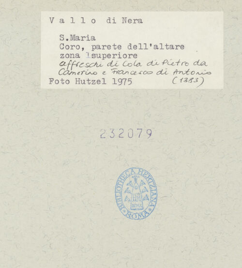 Rückseite von Getty Research Institute [https://www.deutsche-digitale-bibliothek.de/content/lizenzen/rv-ez/] Szenen aus dem Leben Mariens und Christi, Heilige und ProphetenVerkündigung der Geburt Christi - Gesamtansicht, bh232079_recto. Foto: Hutzel, Max.