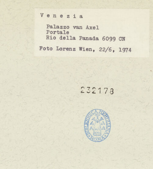 Rückseite von bh232178_recto