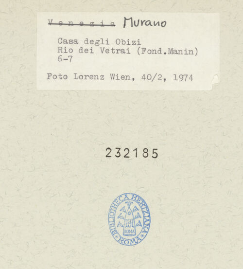 Rückseite von bh232185_recto