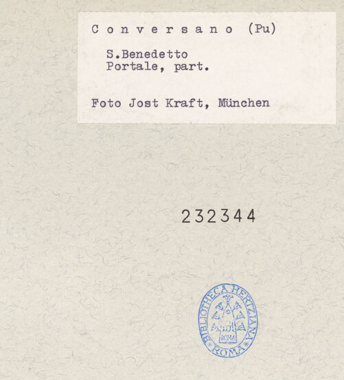 Rückseite von bh232344_recto