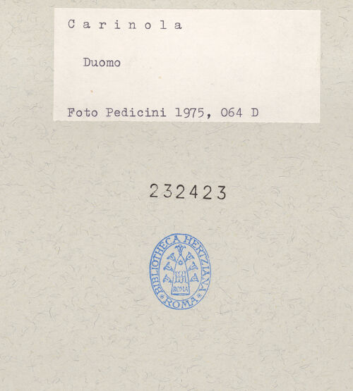 Rückseite von Pedicini, Luciano [https://www.deutsche-digitale-bibliothek.de/content/lizenzen/rv-ez/] Gesamtansicht, bh232423_recto. Foto: Pedicini, Luciano.