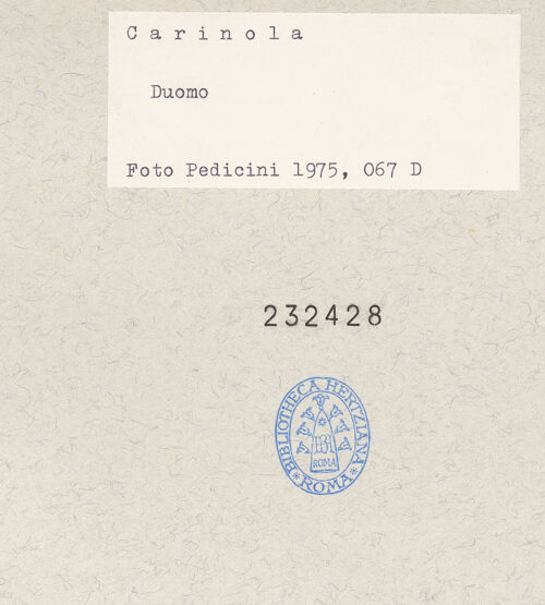 Rückseite von Pedicini, Luciano [https://www.deutsche-digitale-bibliothek.de/content/lizenzen/rv-ez/] Gesamtansicht, bh232428_recto. Foto: Pedicini, Luciano.