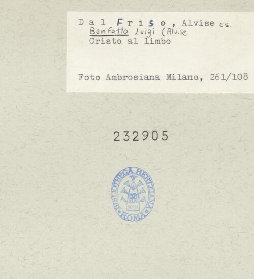 Rückseite von bh232905_recto