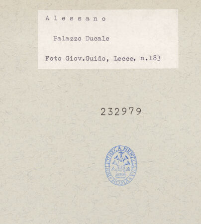 Rückseite von bh232979_recto