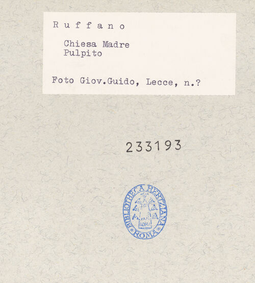 Rückseite von bh233193_recto