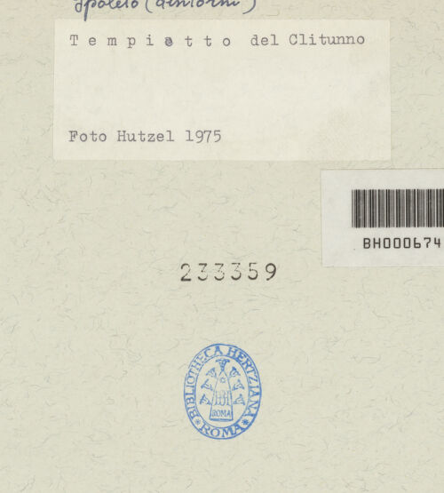 Rückseite von bh233359_recto