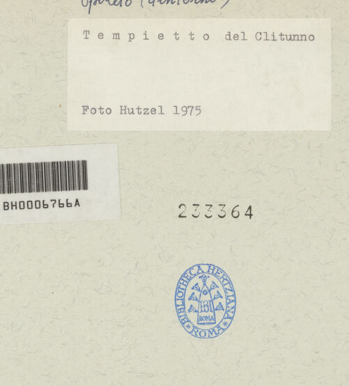 Rückseite von bh233364_recto