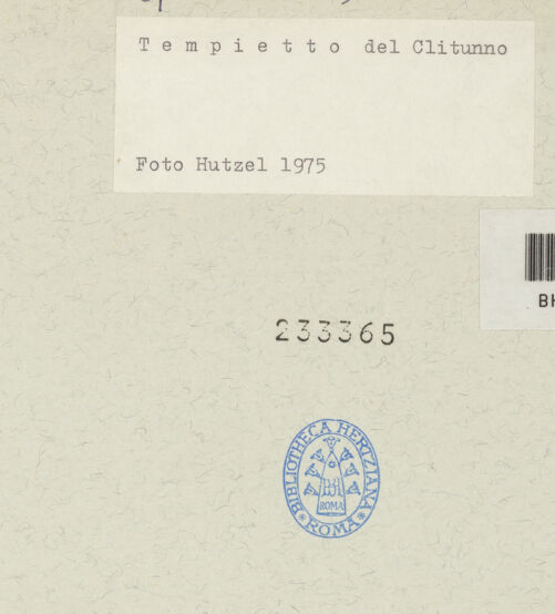 Rückseite von bh233365_recto