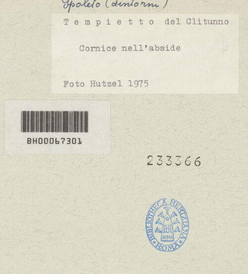 Rückseite von bh233366_recto