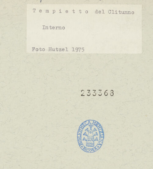 Rückseite von bh233368_recto