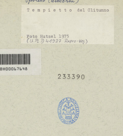 Rückseite von bh233390_recto