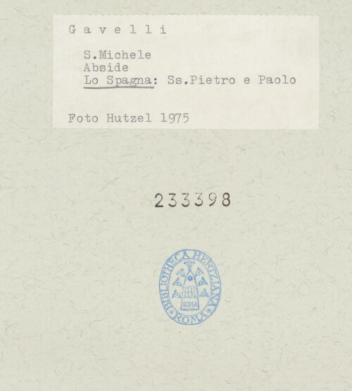 Rückseite von Getty Research Institute [https://www.deutsche-digitale-bibliothek.de/content/lizenzen/rv-ez/] Marienkrönung, Darstellungen des Erzengels Michael und HeiligeDie heiligen Petrus und Paulus - Gesamtansicht, bh233398_recto. Foto: Hutzel, Max.