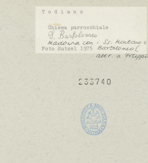 Rückseite von bh233740_recto