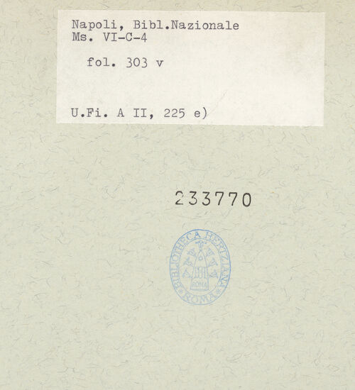 Rückseite von bh233770_recto