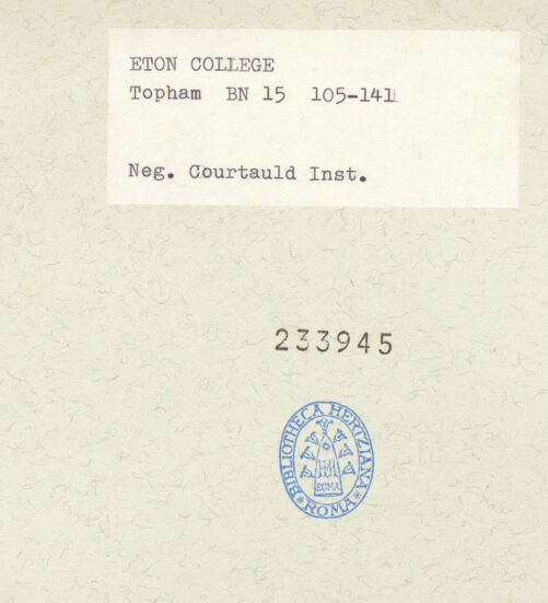 Rückseite von bh233945_recto