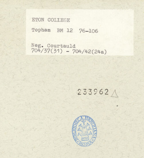 Rückseite von bh233962_recto