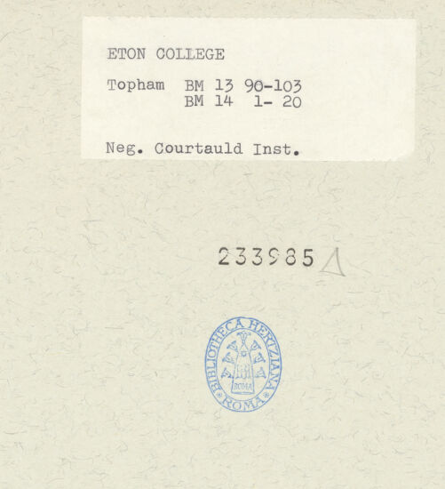 Rückseite von bh233985_recto