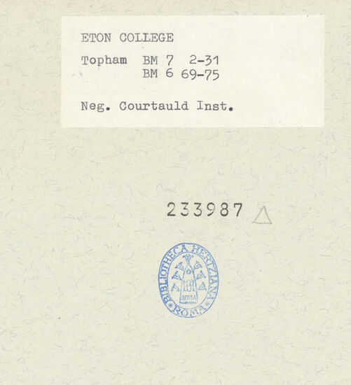 Rückseite von bh233987_recto