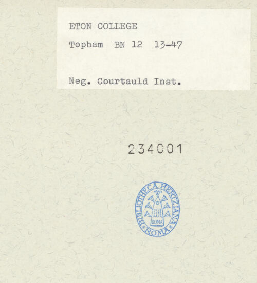 Rückseite von bh234001_recto