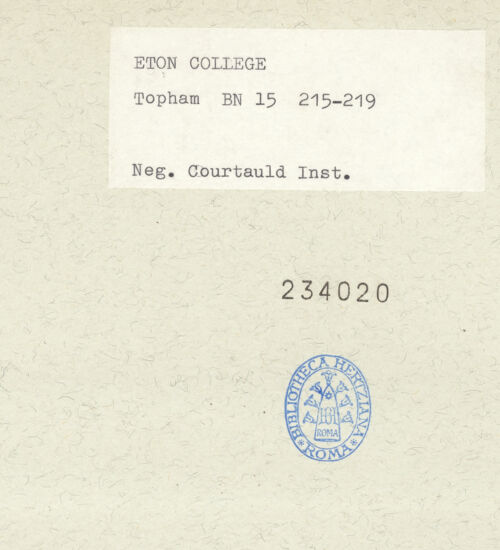 Rückseite von bh234020_recto