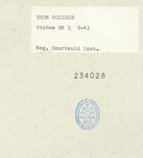 Rückseite von bh234028_recto