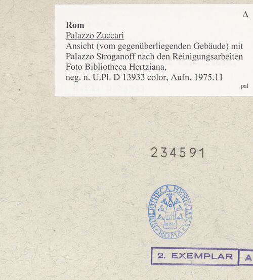 Rückseite von bh234591_recto