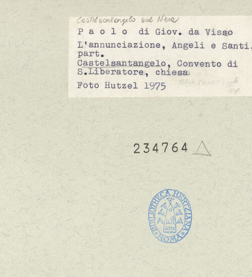 Rückseite von bh234764_recto