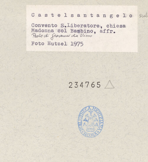 Rückseite von bh234765_recto