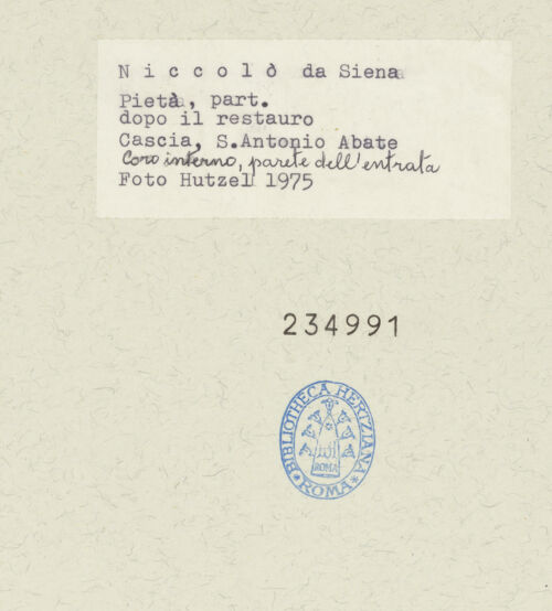 Rückseite von bh234991_recto