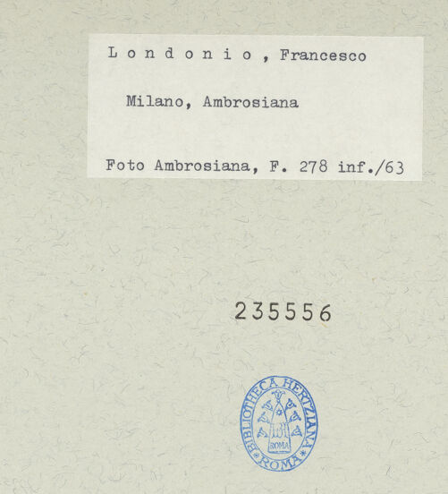 Rückseite von bh235556_recto