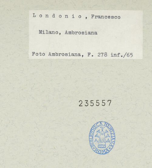 Rückseite von bh235557_recto