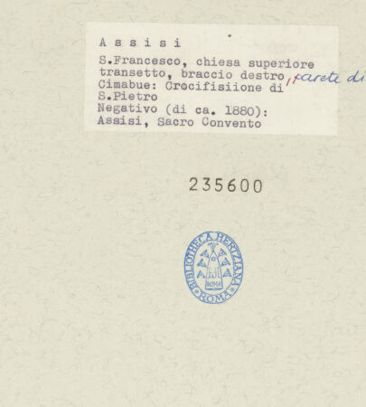 Rückseite von bh235600_recto