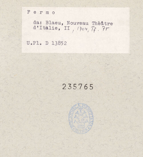 Rückseite von bh235765_recto