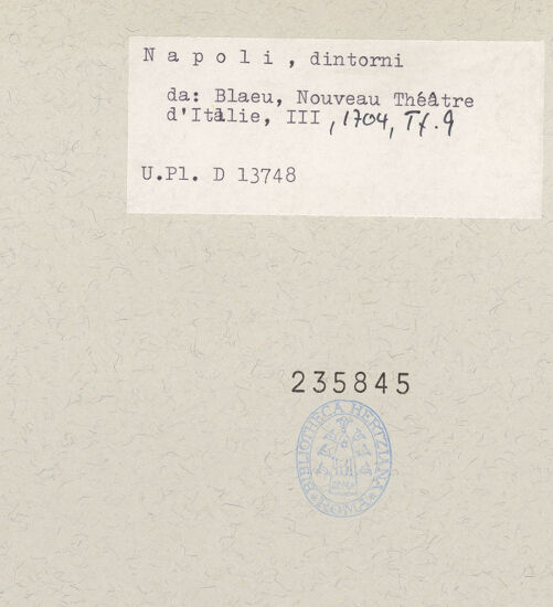 Rückseite von bh235845_recto