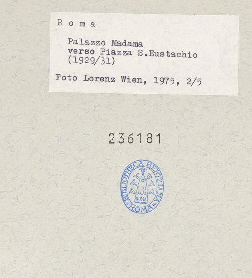 Rückseite von bh236181_recto