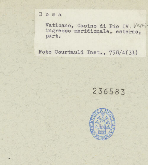 Rückseite von bh236583_recto