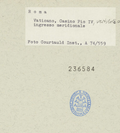 Rückseite von bh236584_recto