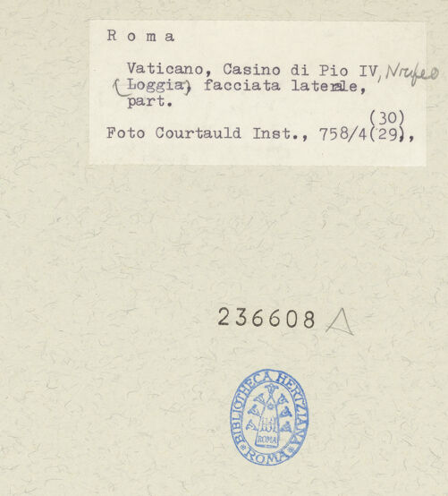 Rückseite von bh236608_recto